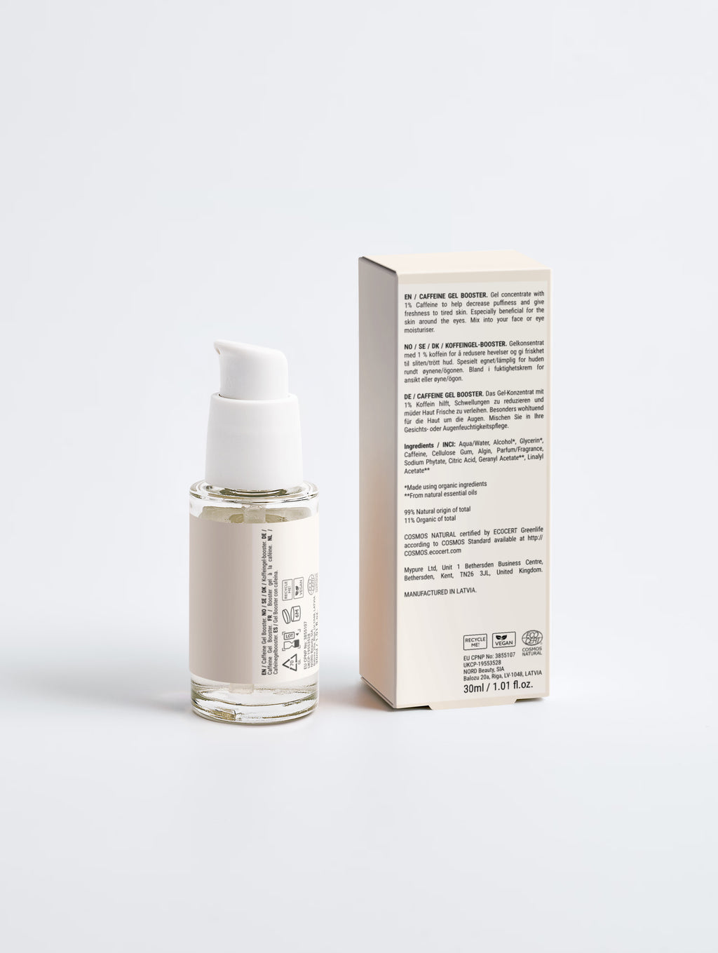 Booster de Cafeína · Contorno de Ojos