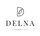 DELNA Cosmetics — logotipo vertical negro